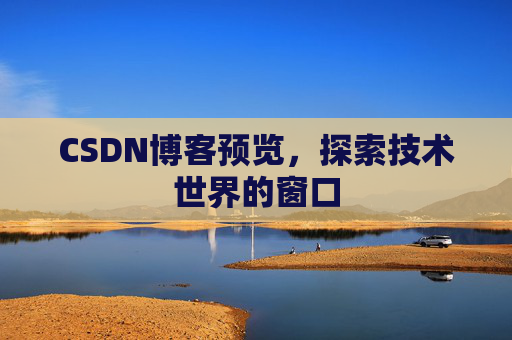 CSDN博客预览，探索技术世界的窗口